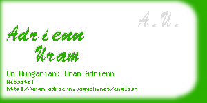 adrienn uram business card